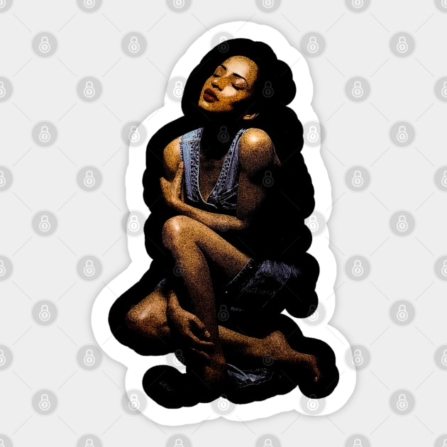 Soul Sade Adu 90s Vintage Sticker by CakCulaiNabuiNabui